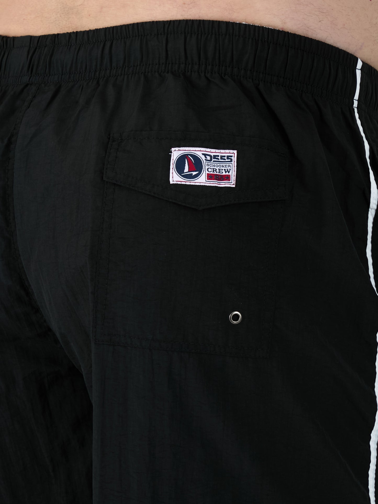 YARROW -D555 Black Full Length Swim Short