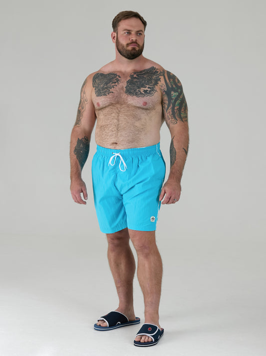 YARROW -D555 Blue Full Length Swim Short