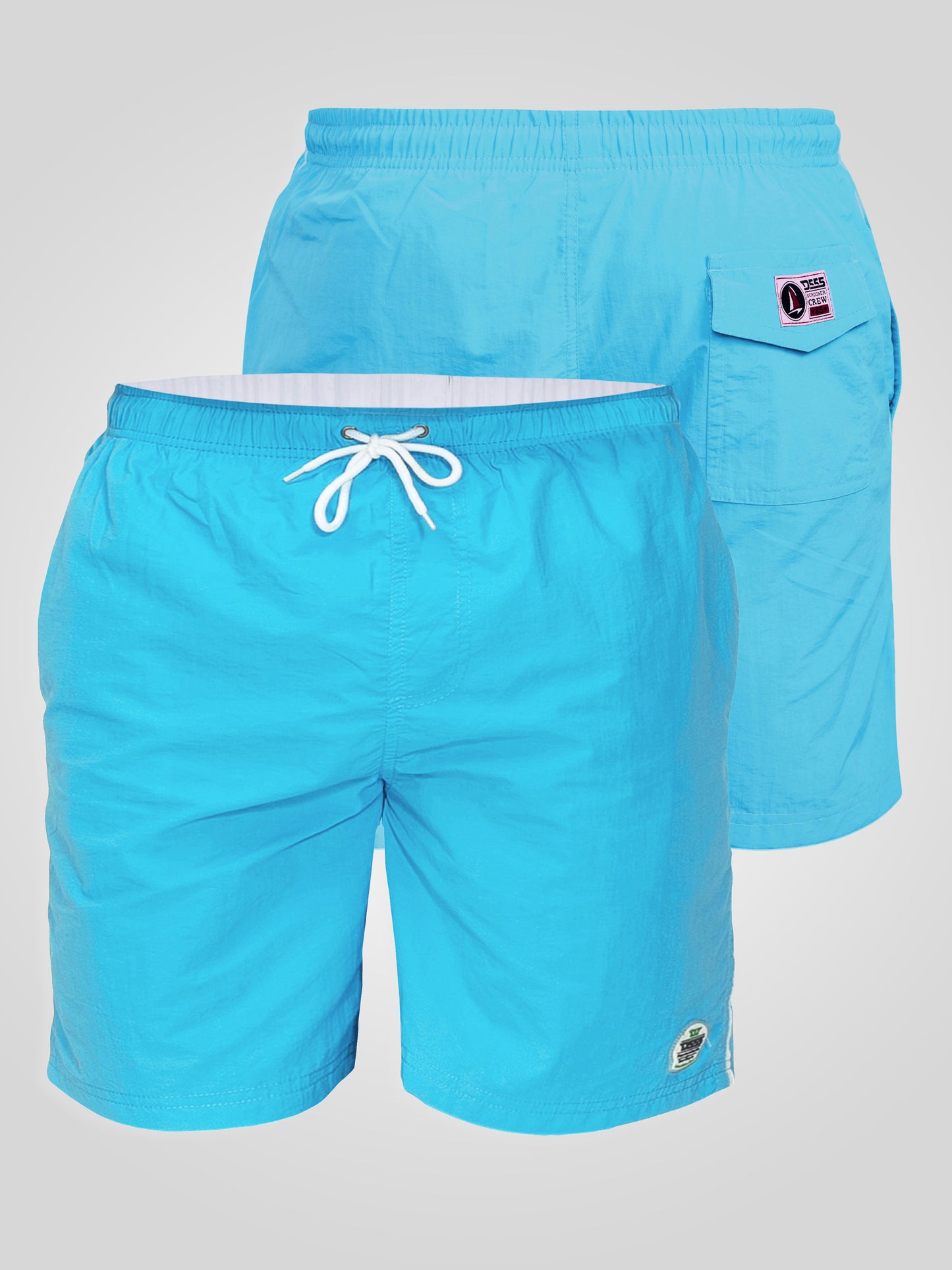YARROW -D555 Blue Full Length Swim Short