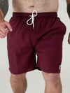 YARROW -D555 Burgundy Full Length Swim Short