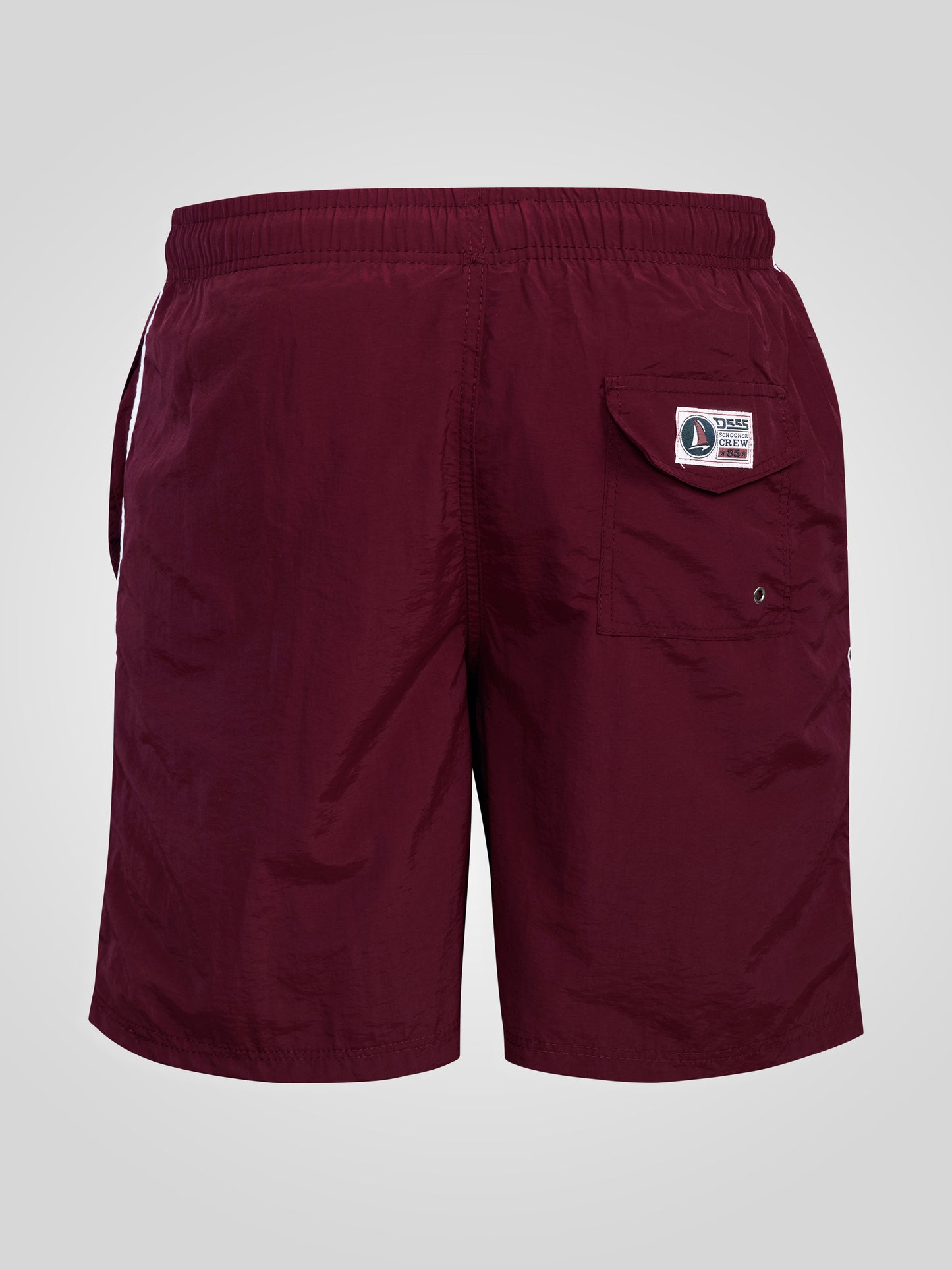 YARROW -D555 Burgundy Full Length Swim Short
