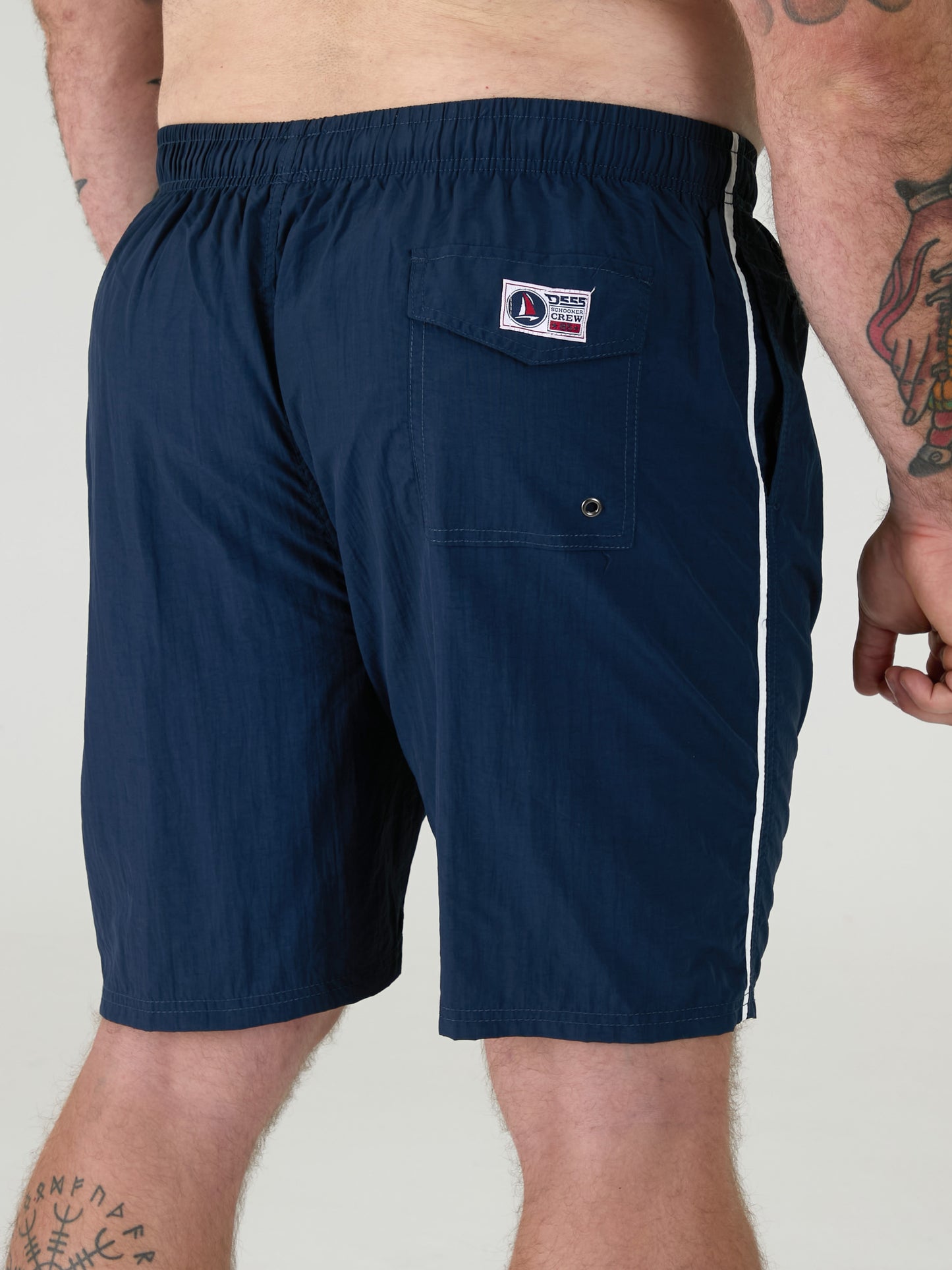 YARROW -D555 Navy Blue Full Length Swim Short