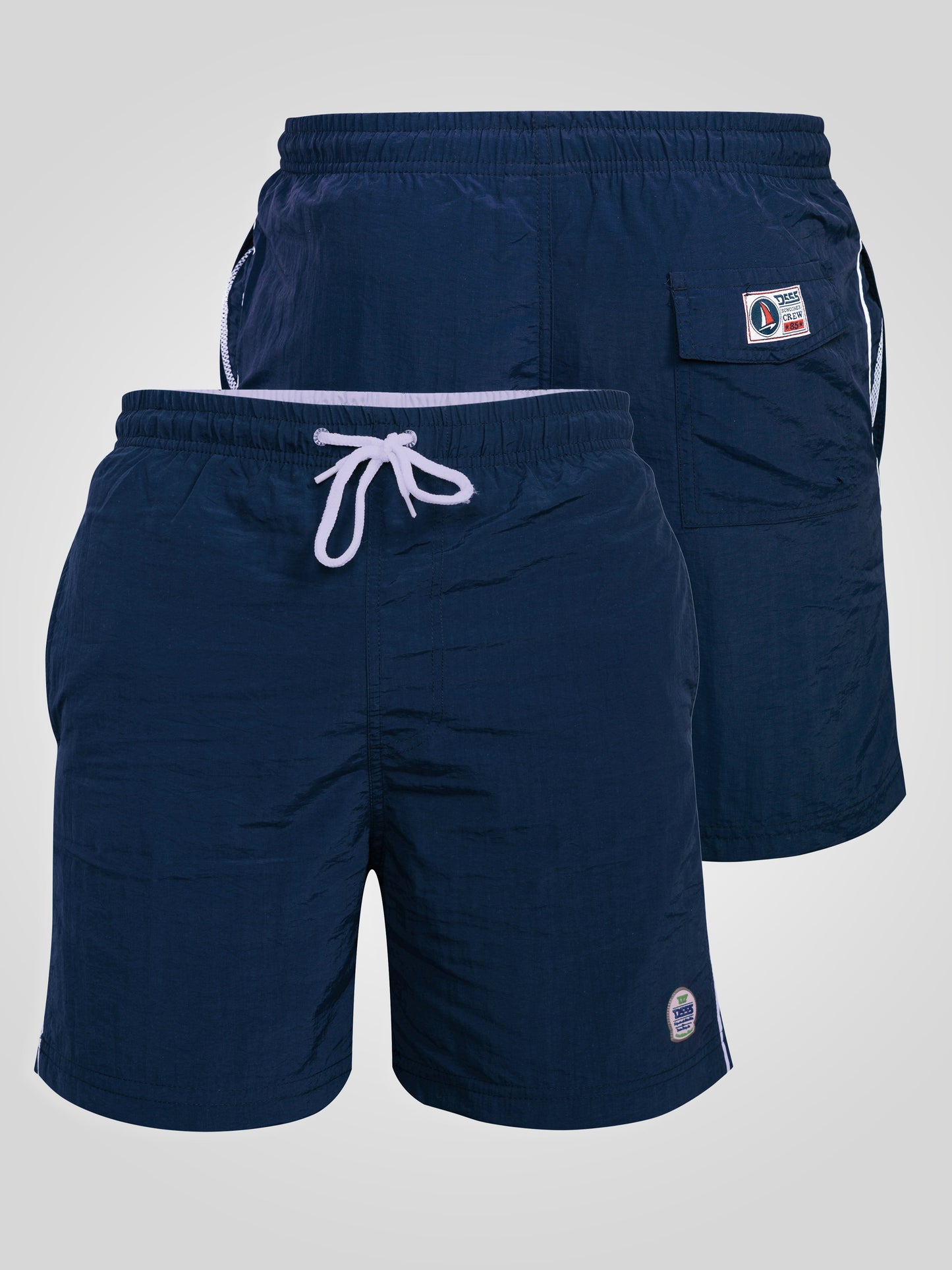 YARROW -D555 Navy Blue Full Length Swim Short