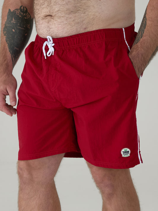 YARROW -D555 Red Full Length Swim Short