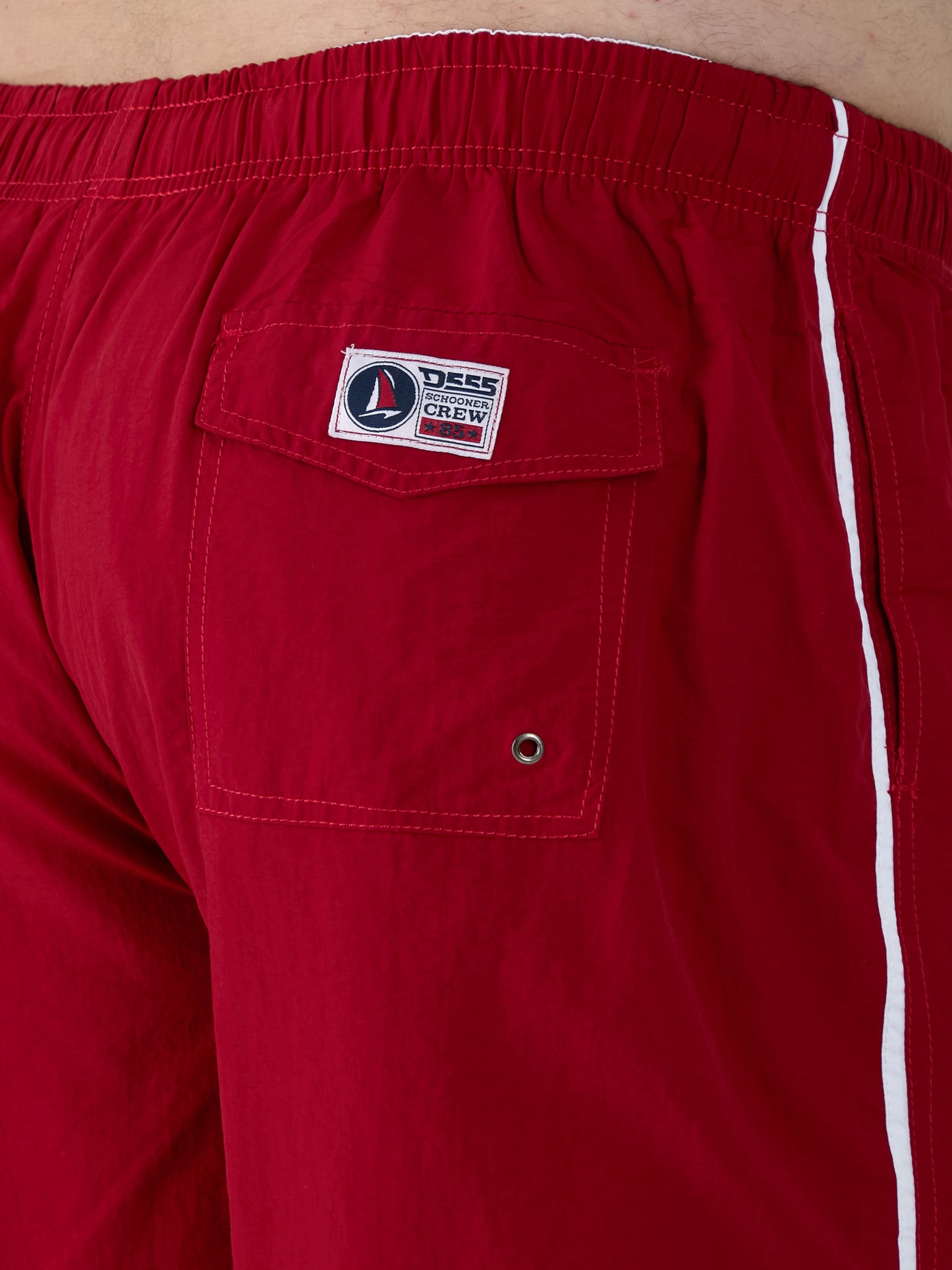 YARROW -D555 Red Full Length Swim Short
