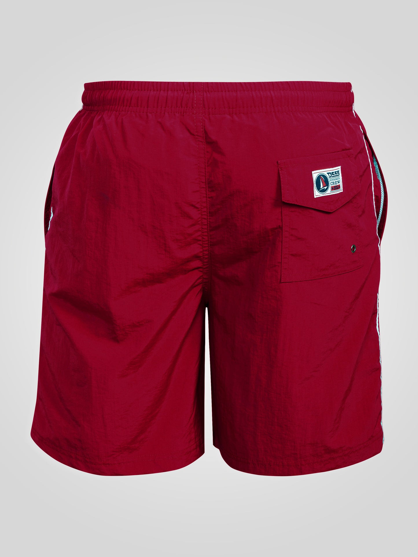 YARROW -D555 Red Full Length Swim Short