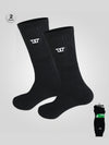 LOGAN -D555 Black Pack Of 2 Socks Sports and Leisure