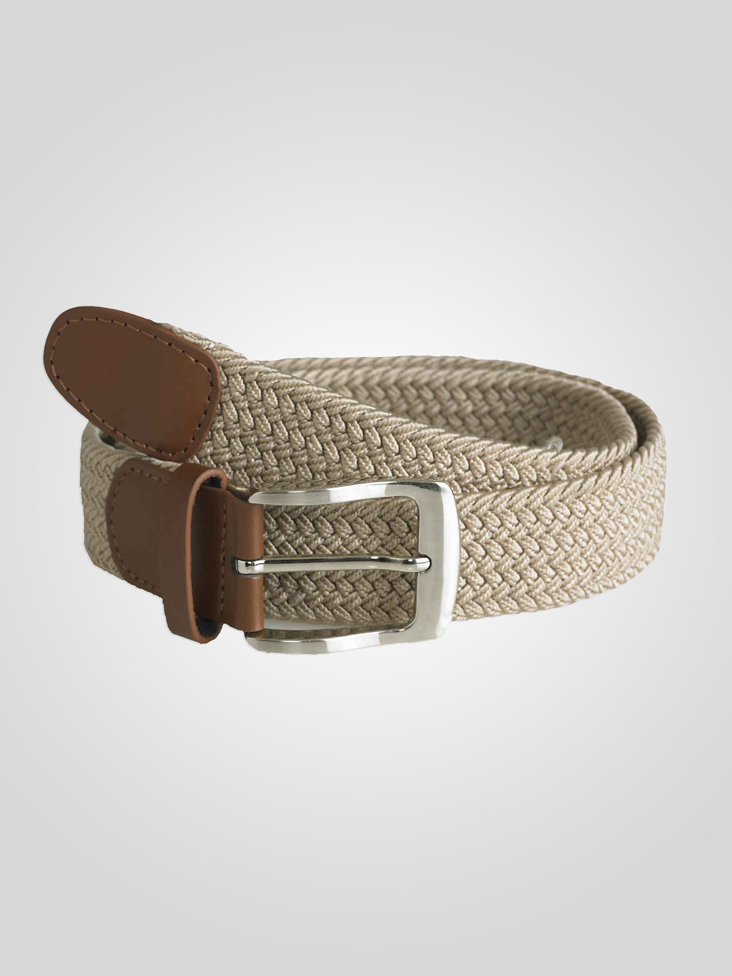 FRANK -D555 Stone Stretch Braided Belt