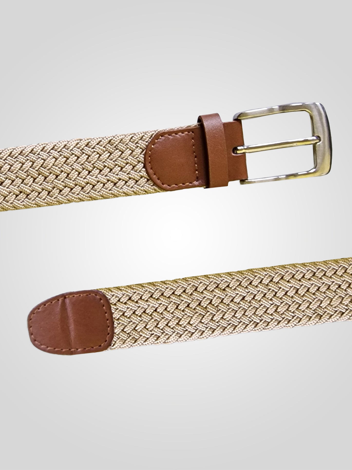 FRANK -D555 Stone Stretch Braided Belt
