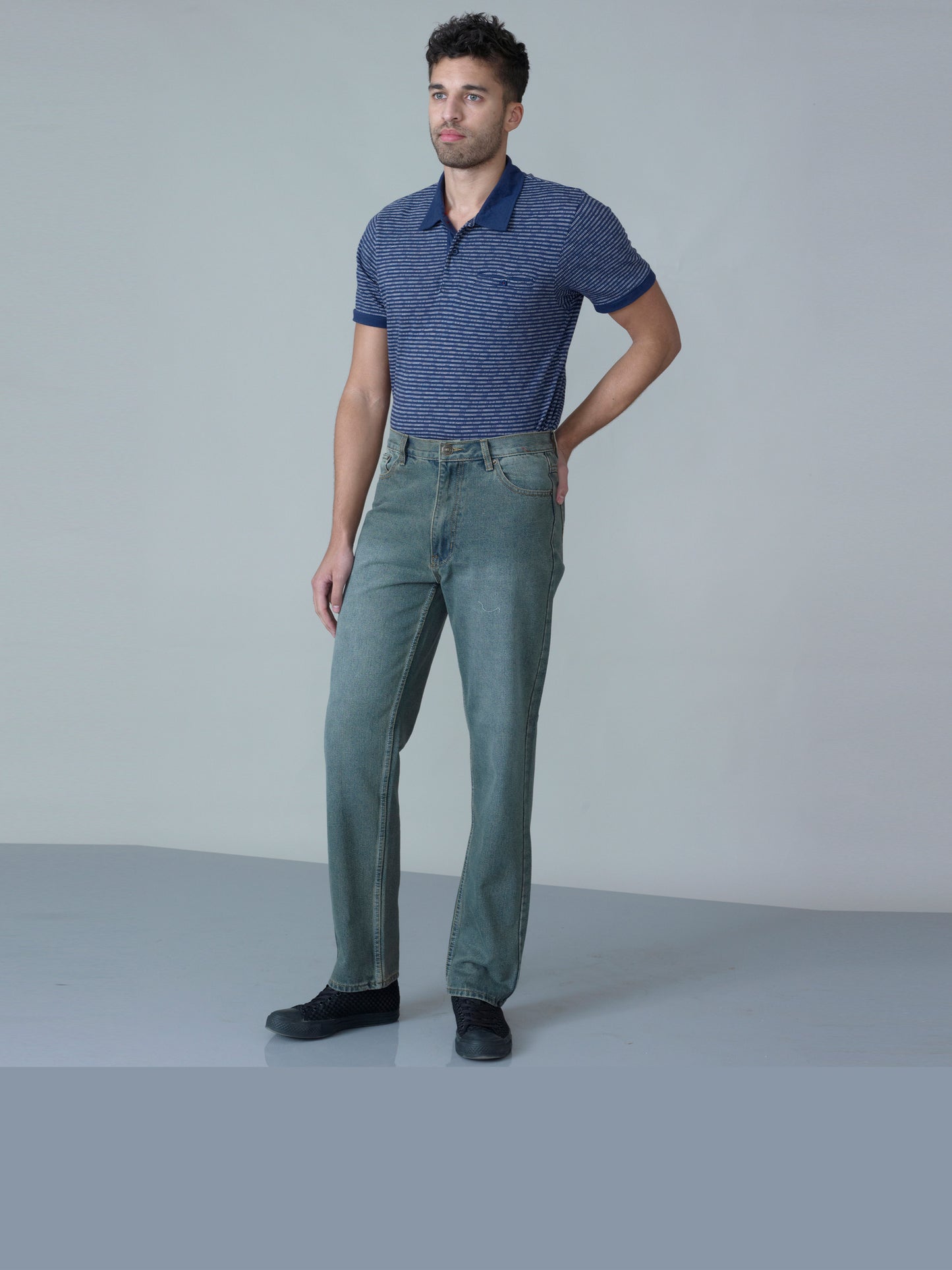 COMFORT -ROCKFORD Dirty Denim Classic Comfort Fit Jeans
