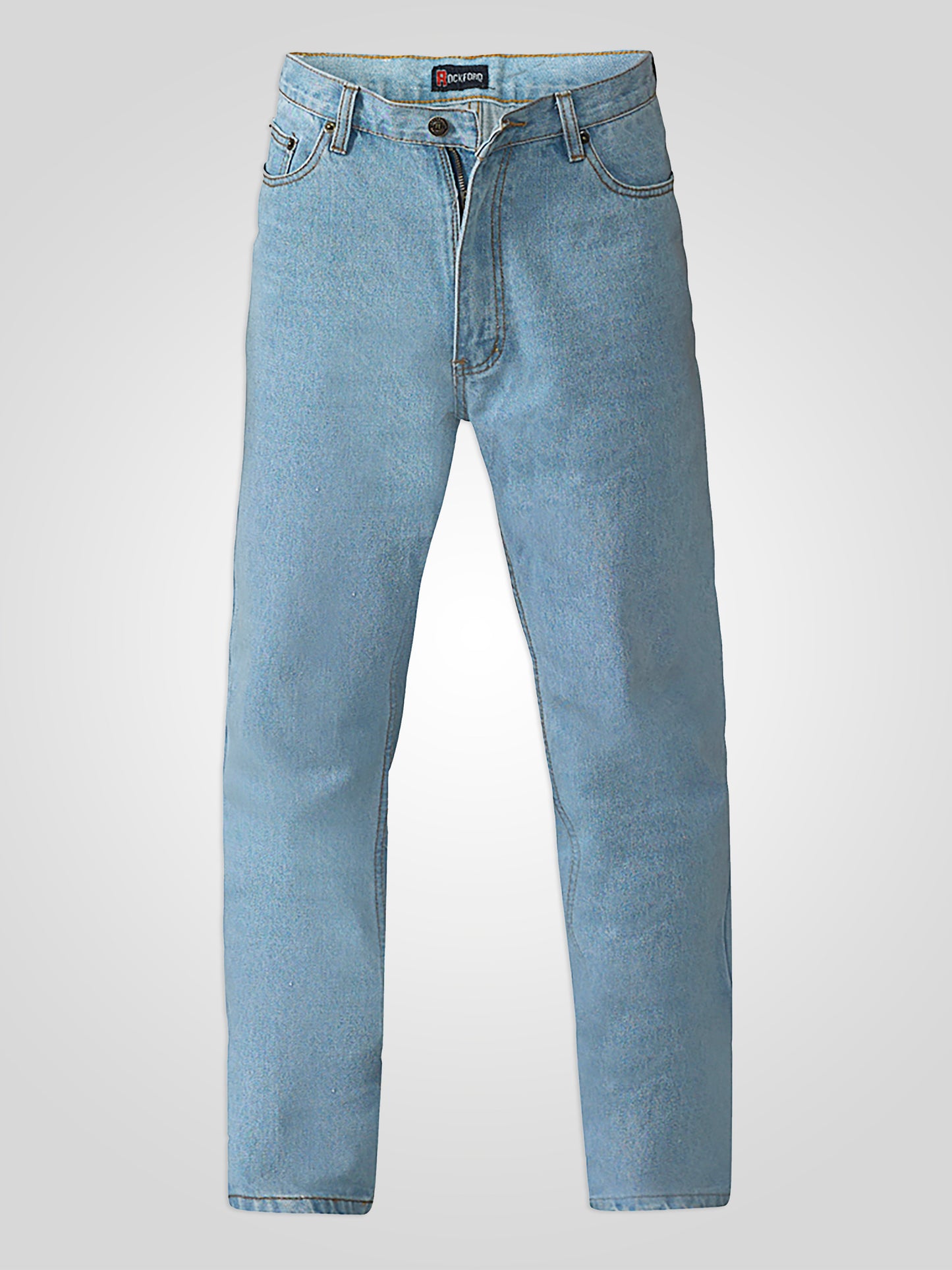 COMFORT -ROCKFORD Bleach Classic Comfort Fit Jeans