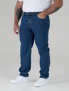 COMFORT -ROCKFORD Blue Stonewash Classic Comfort Fit Jeans