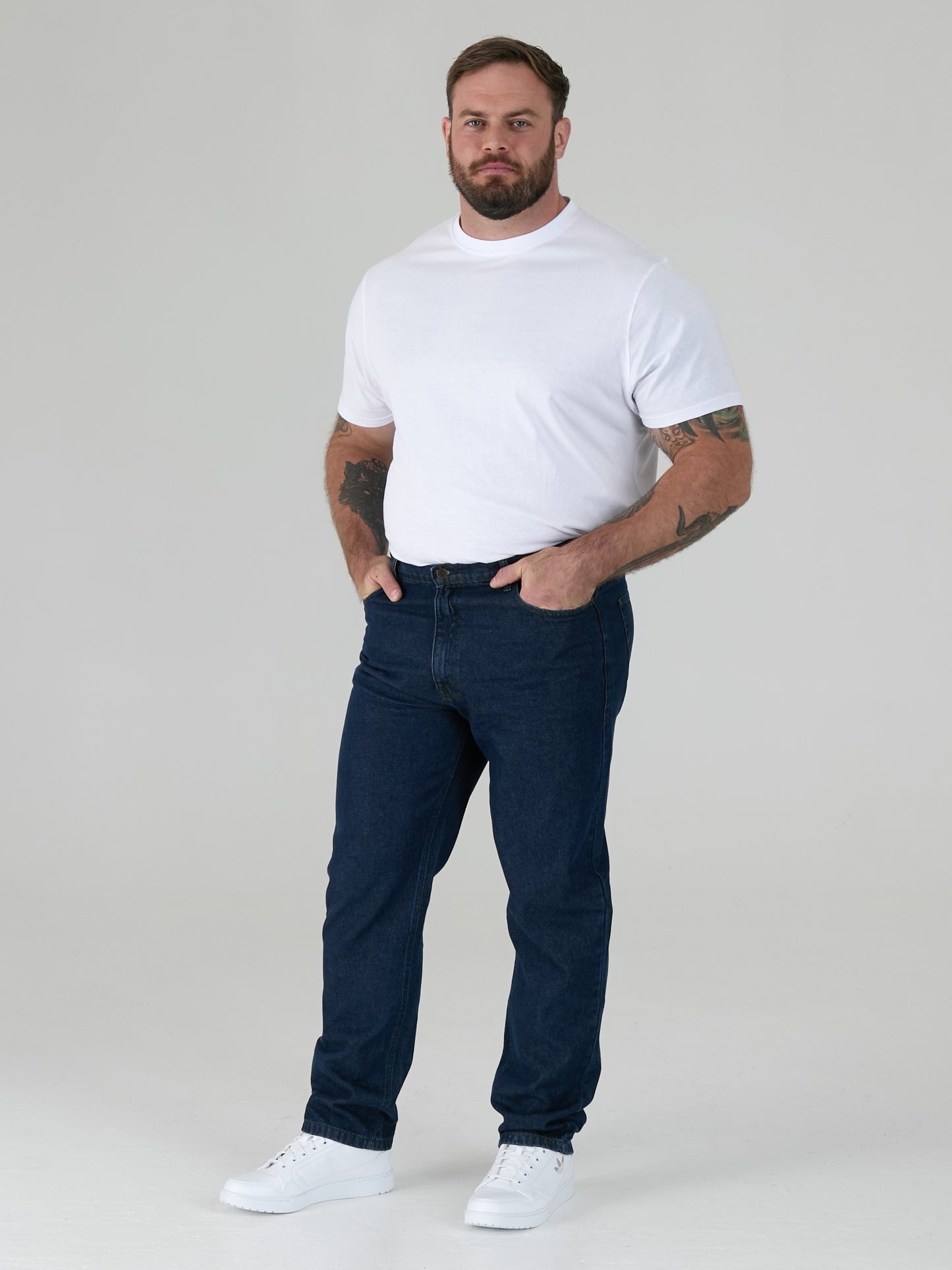 COMFORT -ROCKFORD Indigo Classic Comfort Fit Jeans