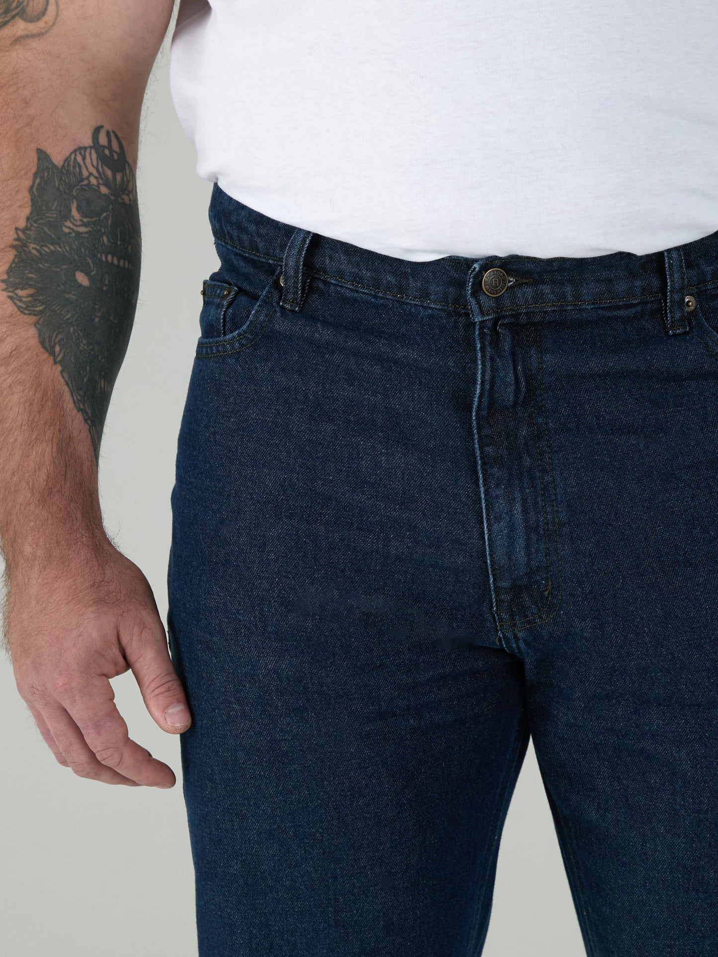 COMFORT -ROCKFORD Indigo Classic Comfort Fit Jeans