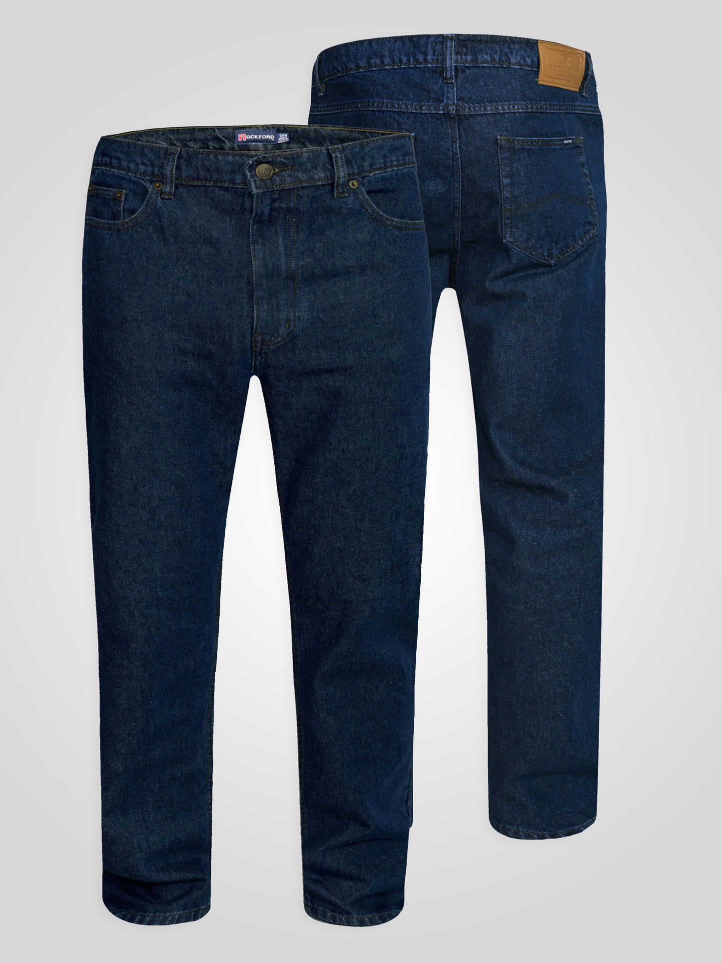 COMFORT -ROCKFORD Indigo Classic Comfort Fit Jeans