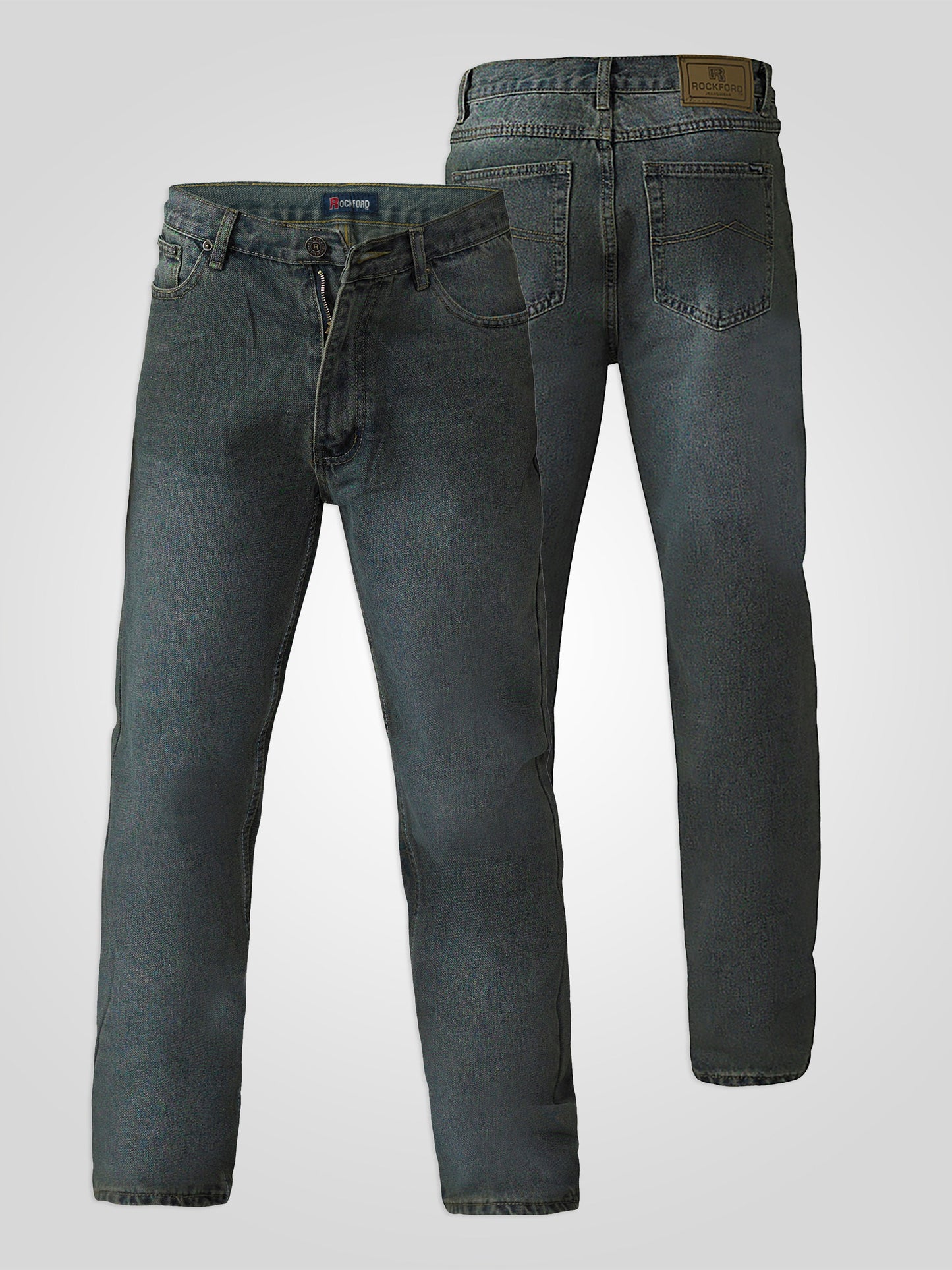 COMFORT -ROCKFORD Dirty Denim Classic Comfort Fit Jeans