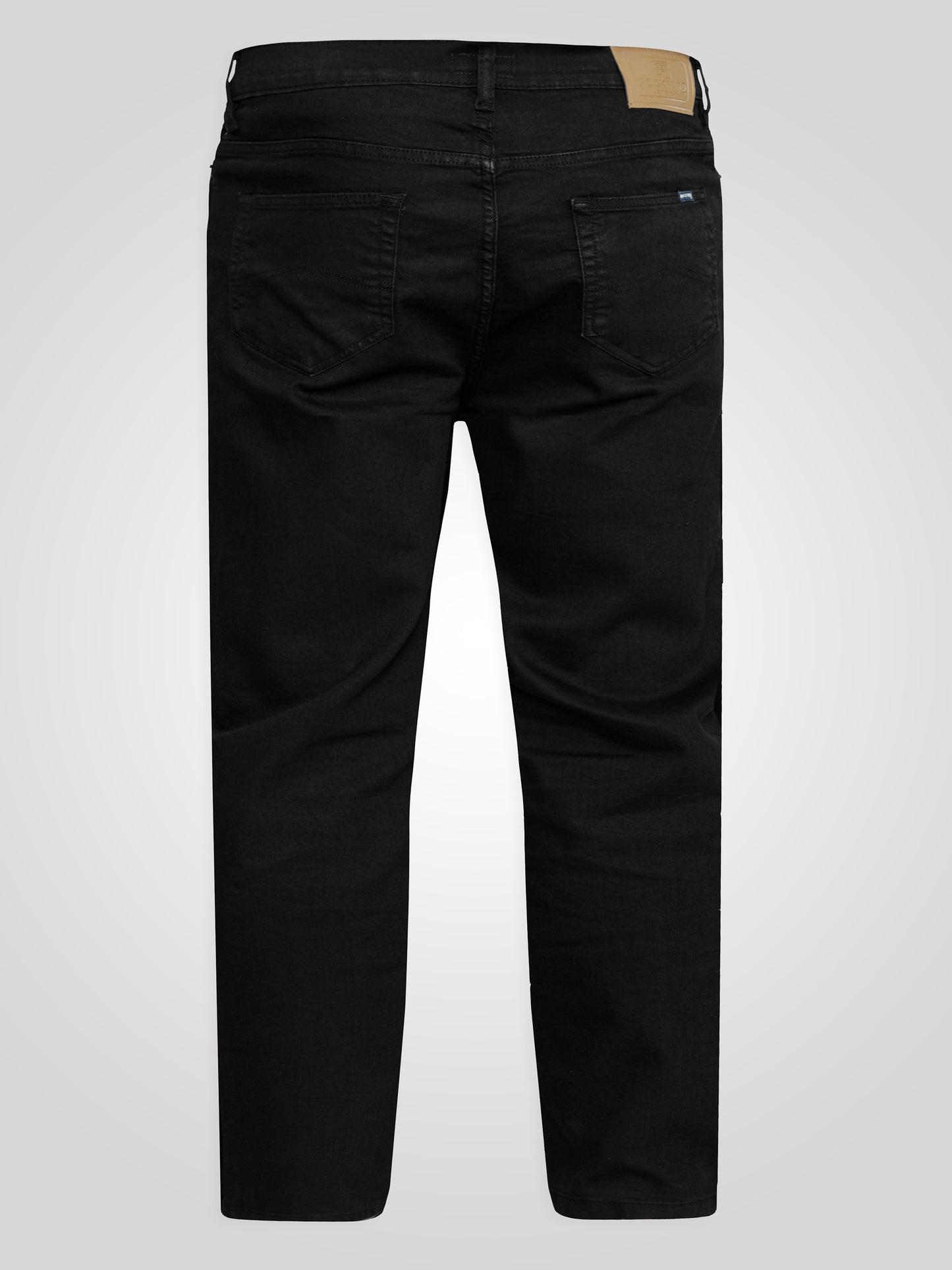 CARLOS -ROCKFORD Black Classic Comfort Fit Stretch Jeans
